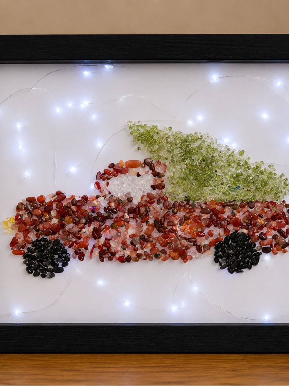 Holiday Crystal Chips Light Box